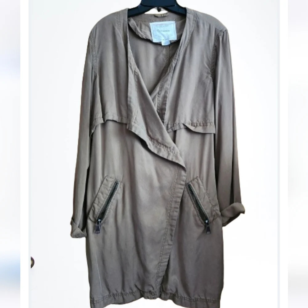 Cartonnier Anthro Belted Trench Coat Lightweight
